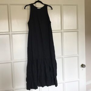 Custom Linen Maxi Dress